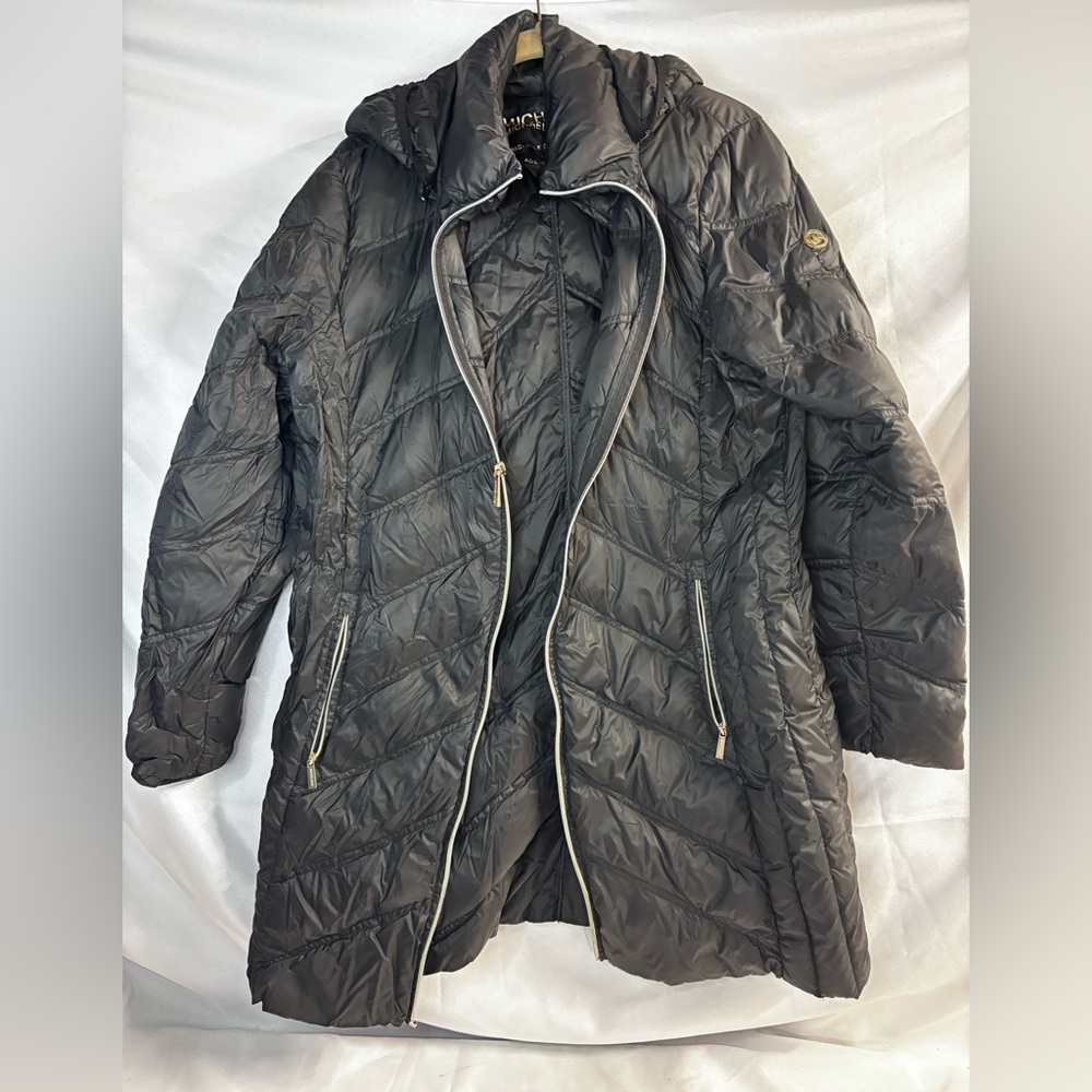 Michael Kors Charcoal Puffer‎ Jacket